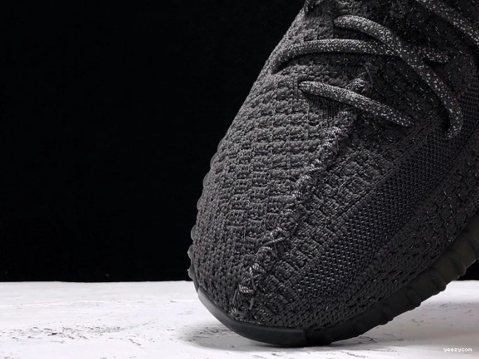 Adidas Static Yeezy 350 (Reflective) Boost V2 Black FU9007 - 1015